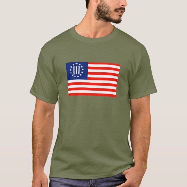 III flag T-Shirt (Front)