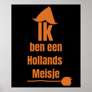 Ik ben een Hollands Meisje - I Am A Dutch Girl Poster