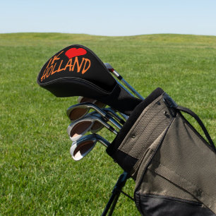 Ik Heart Holland or on bk dccnt Golf Head Cover