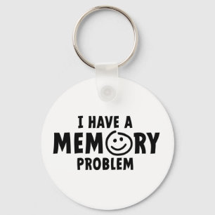 Ik heb een geheugen probleem. Alzheimer, dementie. Key Ring