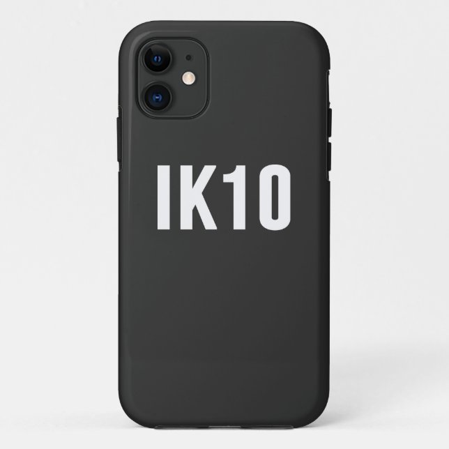 IK, Impact Protection, IK Rating, IK10 Case-Mate iPhone Case (Back)