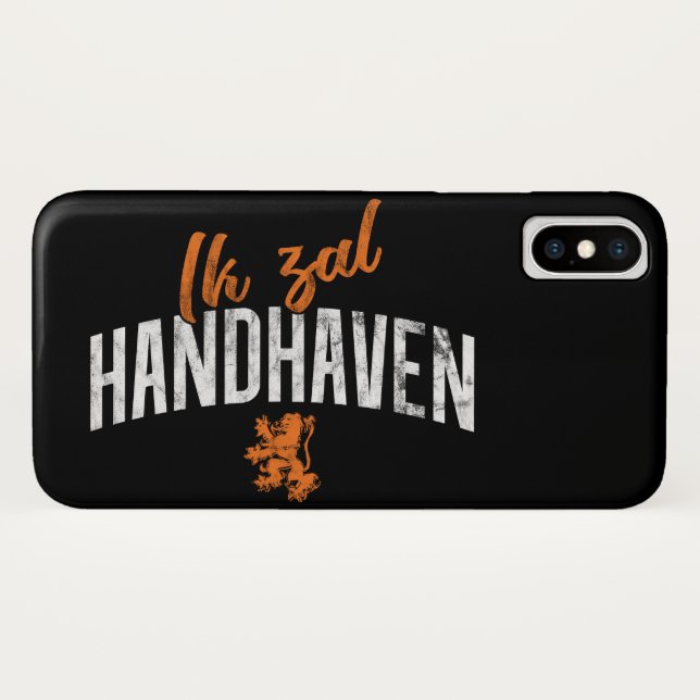 Ik Zal Handhaven Dutch Motto Phone Case (Back (Horizontal))