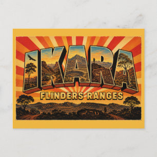 Ikara-Flinders Ranges South Australia Outback  Postcard