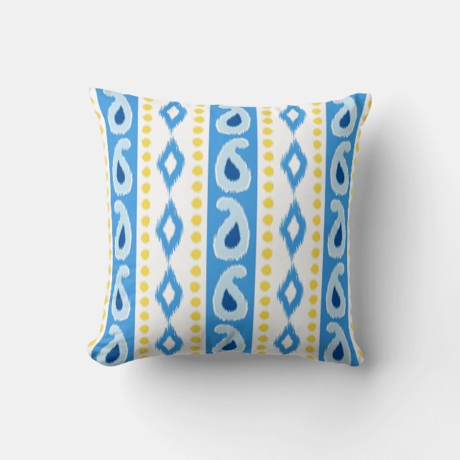 Ikat Design #3 @ Emporio Moffa Cushion (Front)