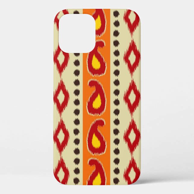 Ikat Design #4 @ Emporio Moffa Case-Mate iPhone Case (Back)