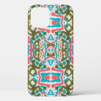 Ikat Ethnic Abstract Pattern. Shaman Pattern. Peni iPhone 12 Case