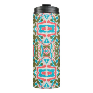 Ikat Ethnic Abstract Pattern. Shaman Pattern. Peni Thermal Tumbler