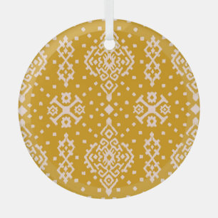 Ikat folklore ornament - ethnic texture.