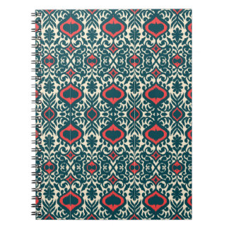 Ikat Intrigue: Oriental Vintage Damask Notebook