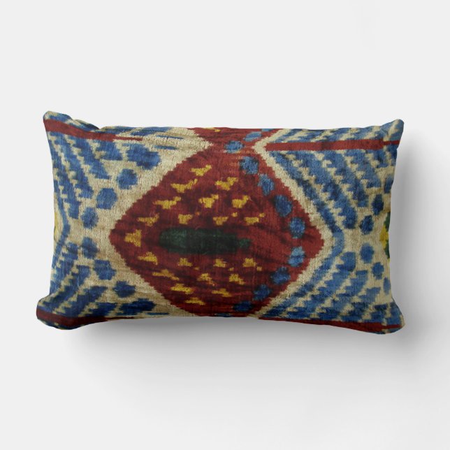 Ikat Lumbar Pillow (Front)