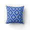 Ikat pattern - Cobalt blue and white