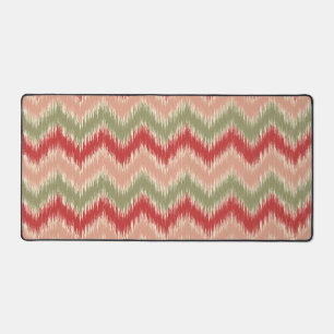Ikat Pattern Desk Mat