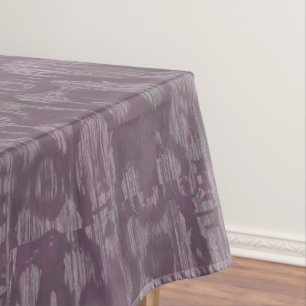 ikat pattern tablecloth