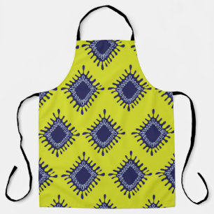 Ikat Tribal: Stylish Modern Pattern. Apron