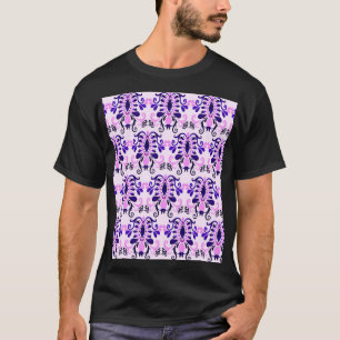 Ikat Watercolor: Tribal Ethnic Seamless T-Shirt