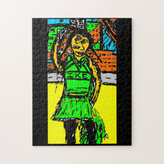 IKE CHEERLEADER JIGSAW PUZZLE