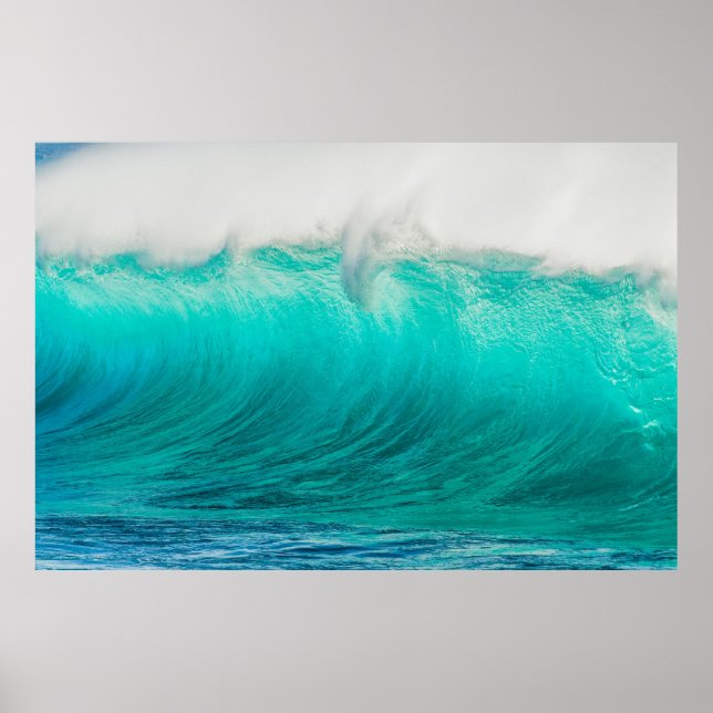 Ikea Hawaiian Wave Photograph Poster (Front)