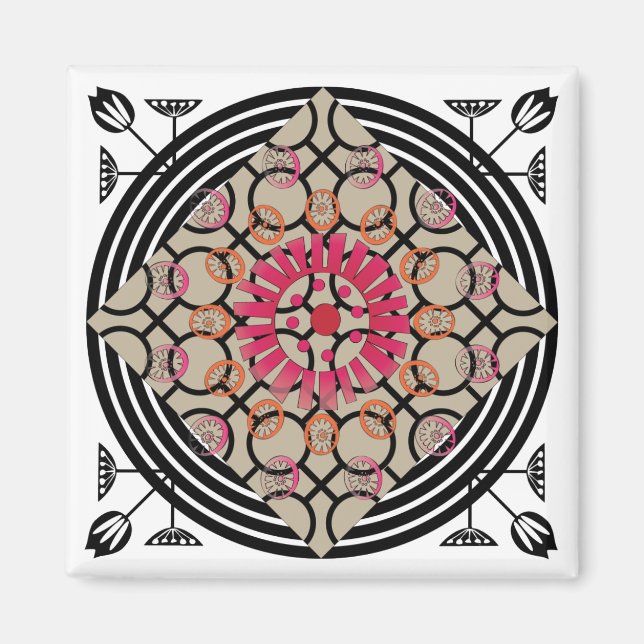 Ikea Rugs Sand Square Magnet (Front)