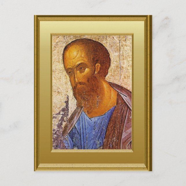 Ikon of St Peter Postcard (Front)