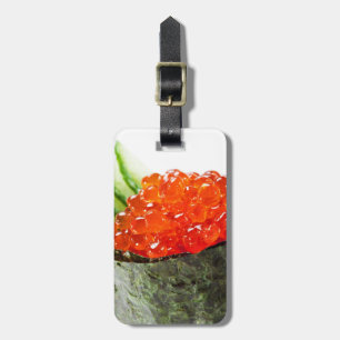 Ikura (Salmon Roe) Gunkan Maki Sushi Luggage Tag