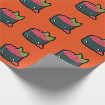 Ikura Sushi Wrapping Paper