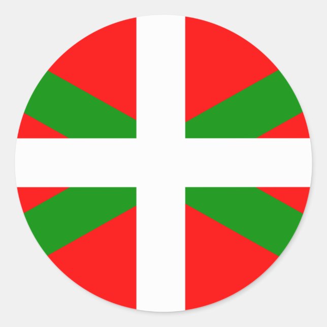 Ikurrina Basque Flag Sticker (Front)
