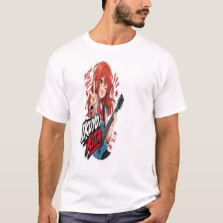 : Ikuyo Kita Anime Guitar Sticker | Rock Music T-Shirt