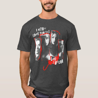 IKWYDLS Ripped Up Character Collage Retro Horror M T-Shirt