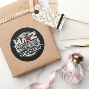 Il-2 Shturmovik Classic Round Sticker