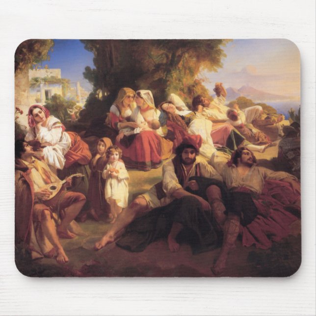 Il Dolce Far Niente Mouse Pad (Front)