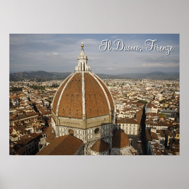 Il Duomo - Florence Poster (Front)