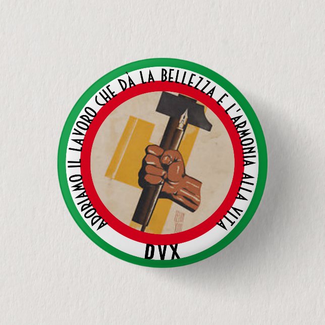 IL LAVORO BUTTON (Front)