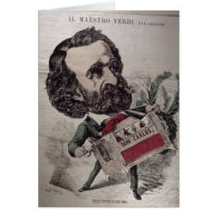 Il Maestro', caricature of the Italian