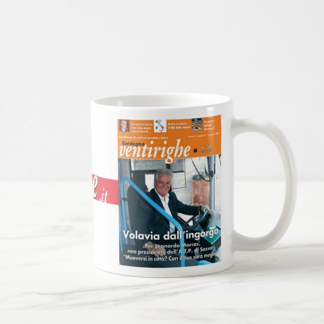 Il numero 37 coffee mug (Right)