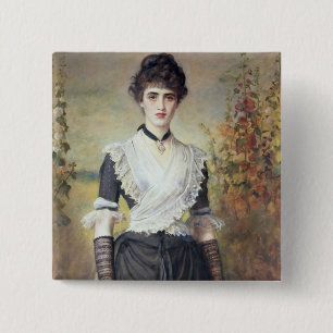 Il Penseroso 15 Cm Square Badge