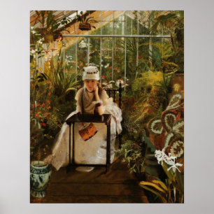 Il Penseroso by John Atkinson Grimshaw 1875 Poster