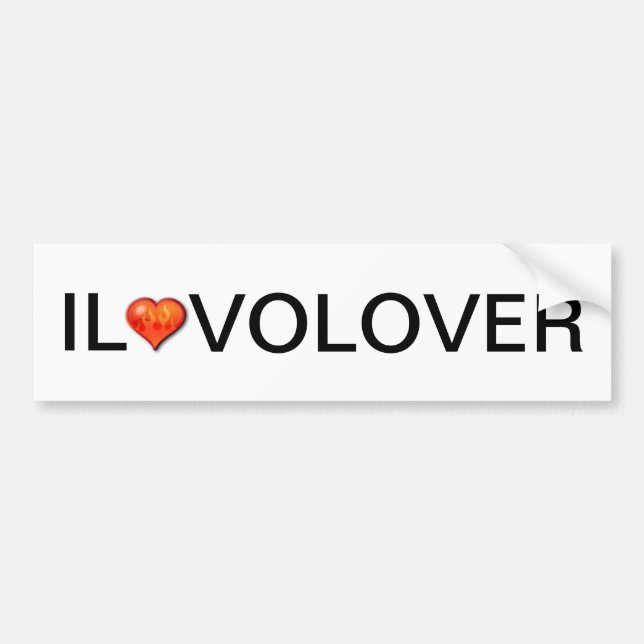 Il Volover Bumpersticker Bumper Sticker (Front)