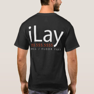 iLay. Wall Floor Tiling Tiler Promotional Wear T-Shirt