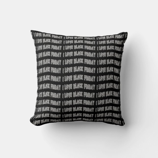 ILBF-BlackStripe Cushion (Front)