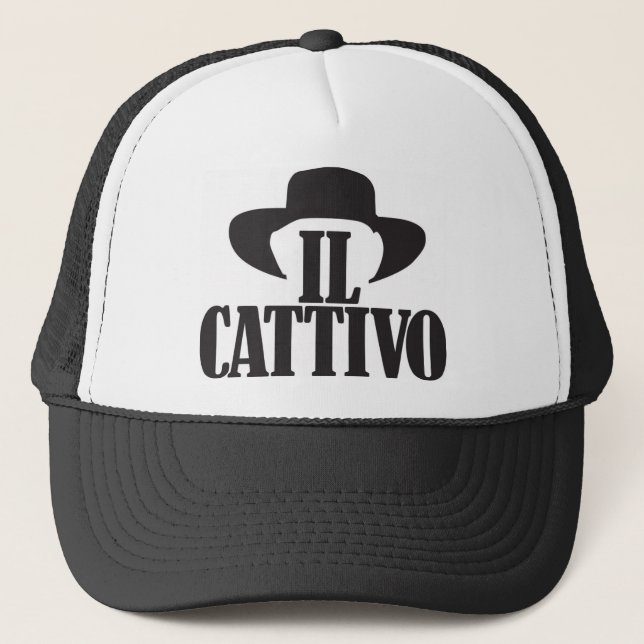 ILCATTIVO TRUCKER HAT (Front)