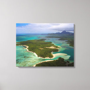 Ile Aux Cerfs, Mauritius Canvas Print