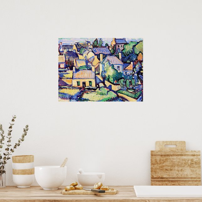 Ile de Brehat by Samuel Peploe, Poster (Kitchen)
