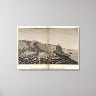 Ile de Staffa Canvas Print