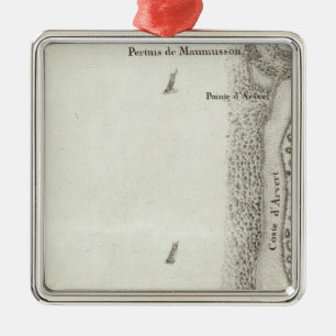 Ile d'Oleron Metal Tree Decoration