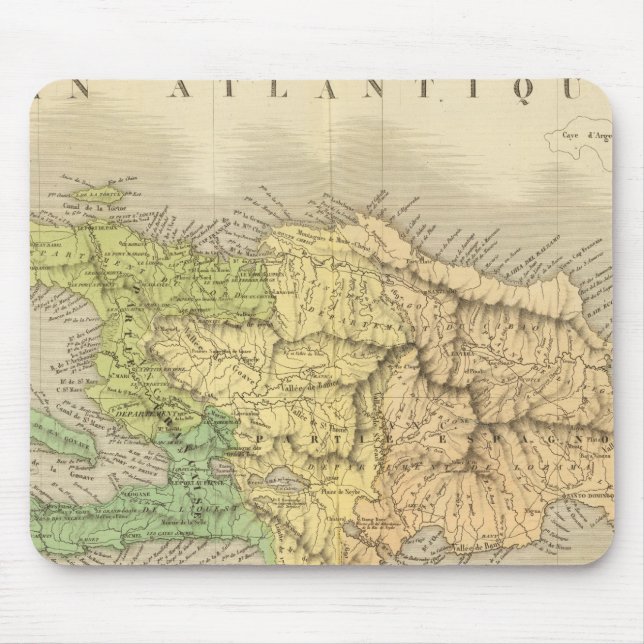 Ile St. Domingue or Haiti Mouse Pad (Front)