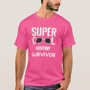 Ileostomy Patients Survivor Rehab Recovery T-Shirt