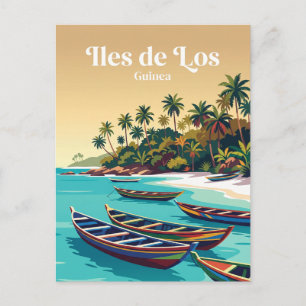 Iles de Los Guinea Postcard