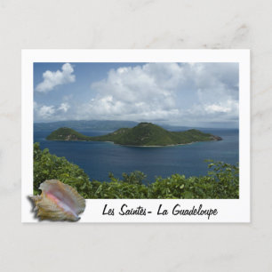 Ilets cabri- Les Saintes- Guadeloupes Postcard