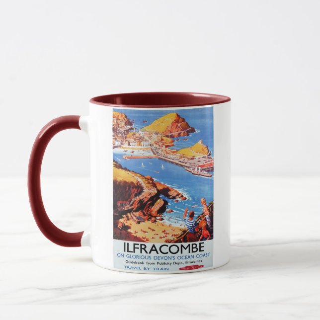 ILFRACOMBE MUG (Left)