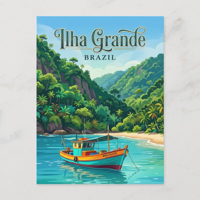 Ilha Grande Brazil Postcard (Front)